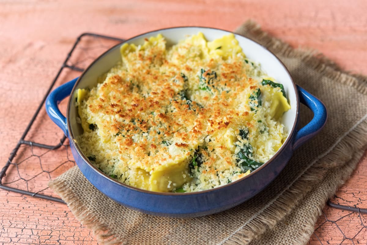 One-Pot Ravioli Bake