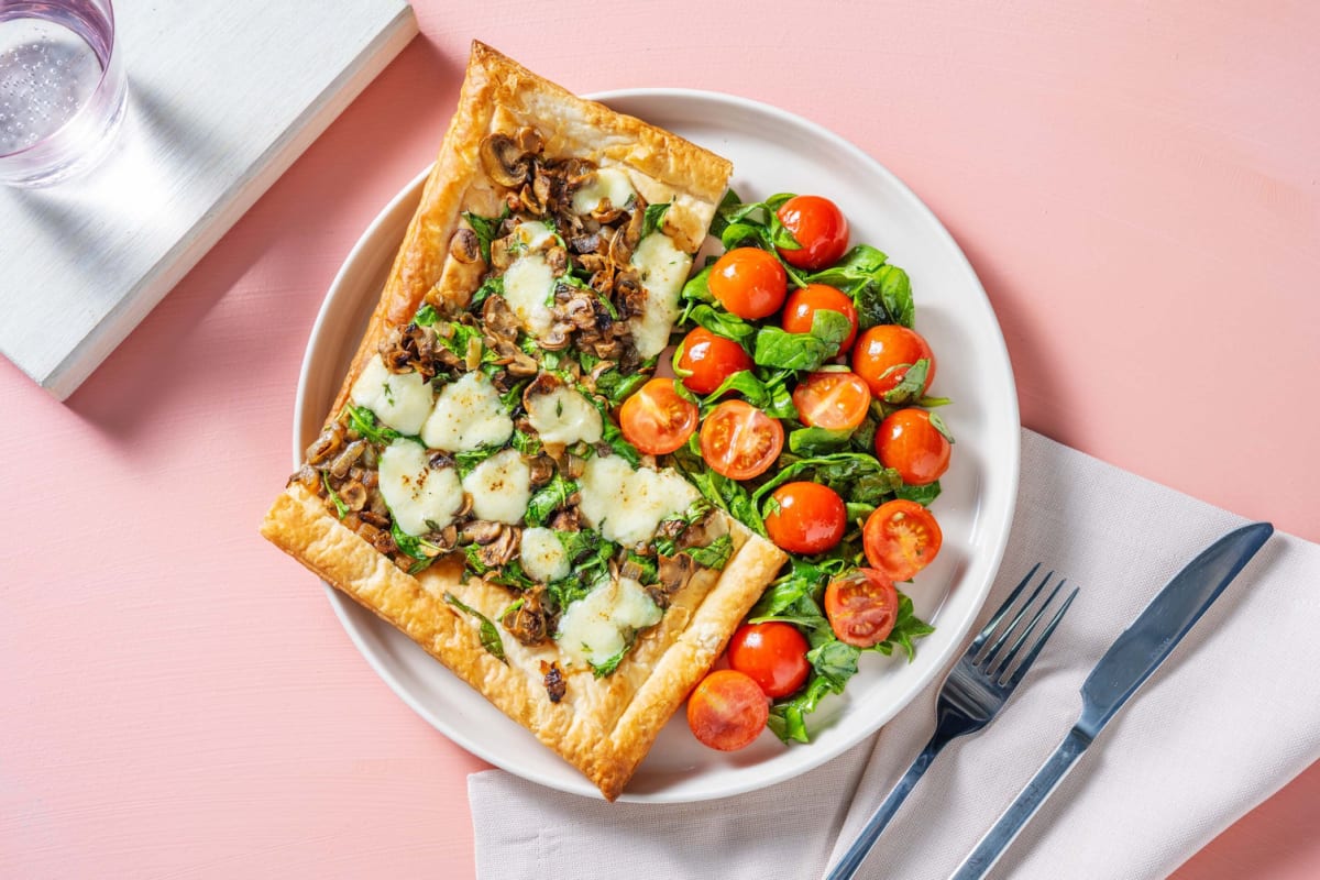 Tarte aux champignons