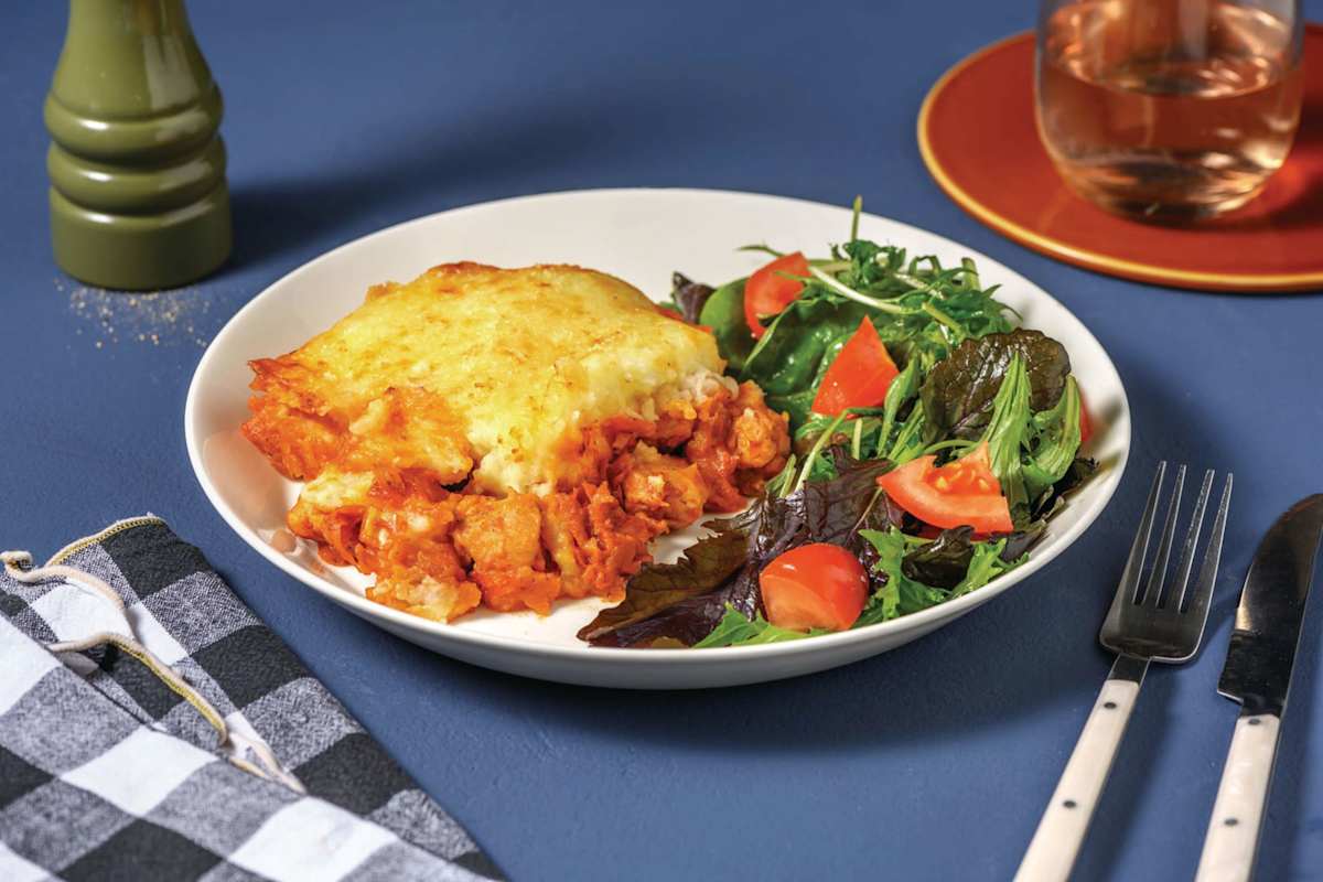 Nan's Chicken Potato Topped Pie