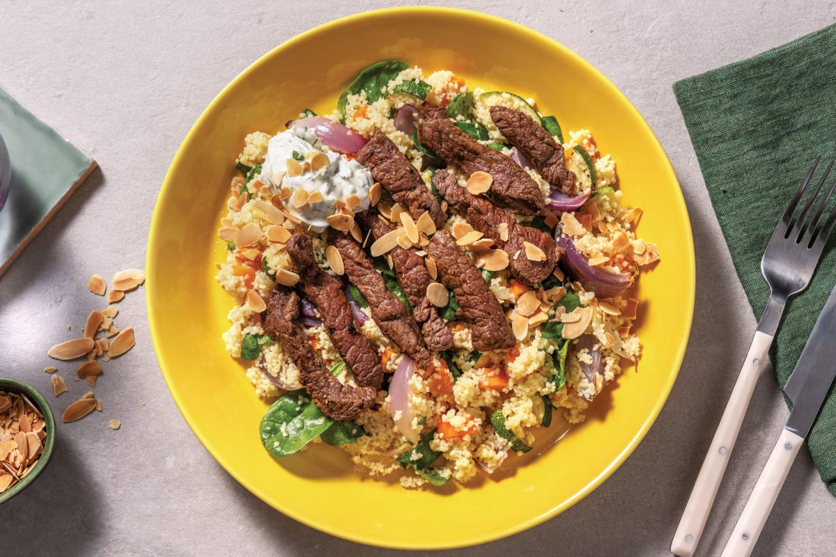 Easy Seared Beef Bowl