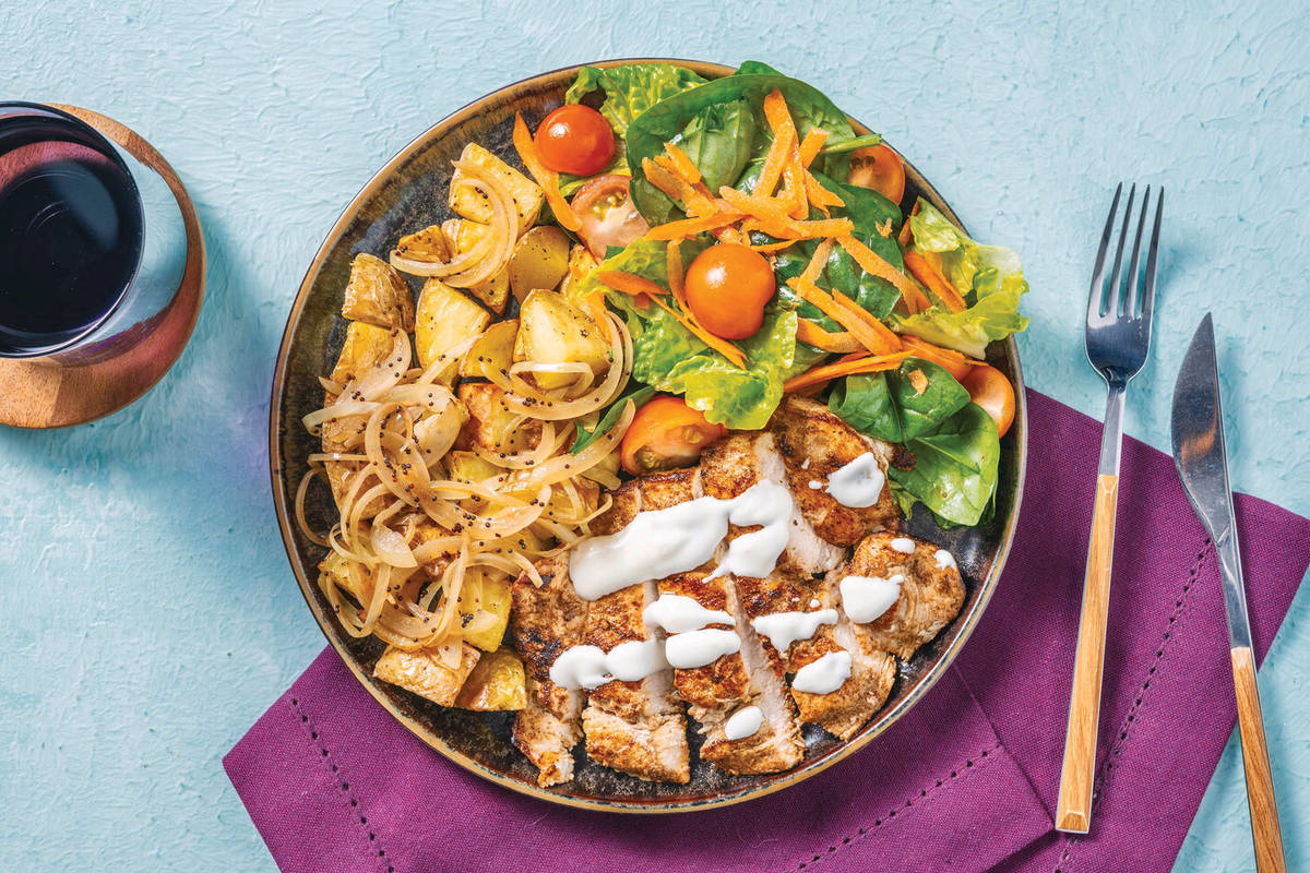 IndianSpiced Chicken & Potatoes Recipe HelloFresh