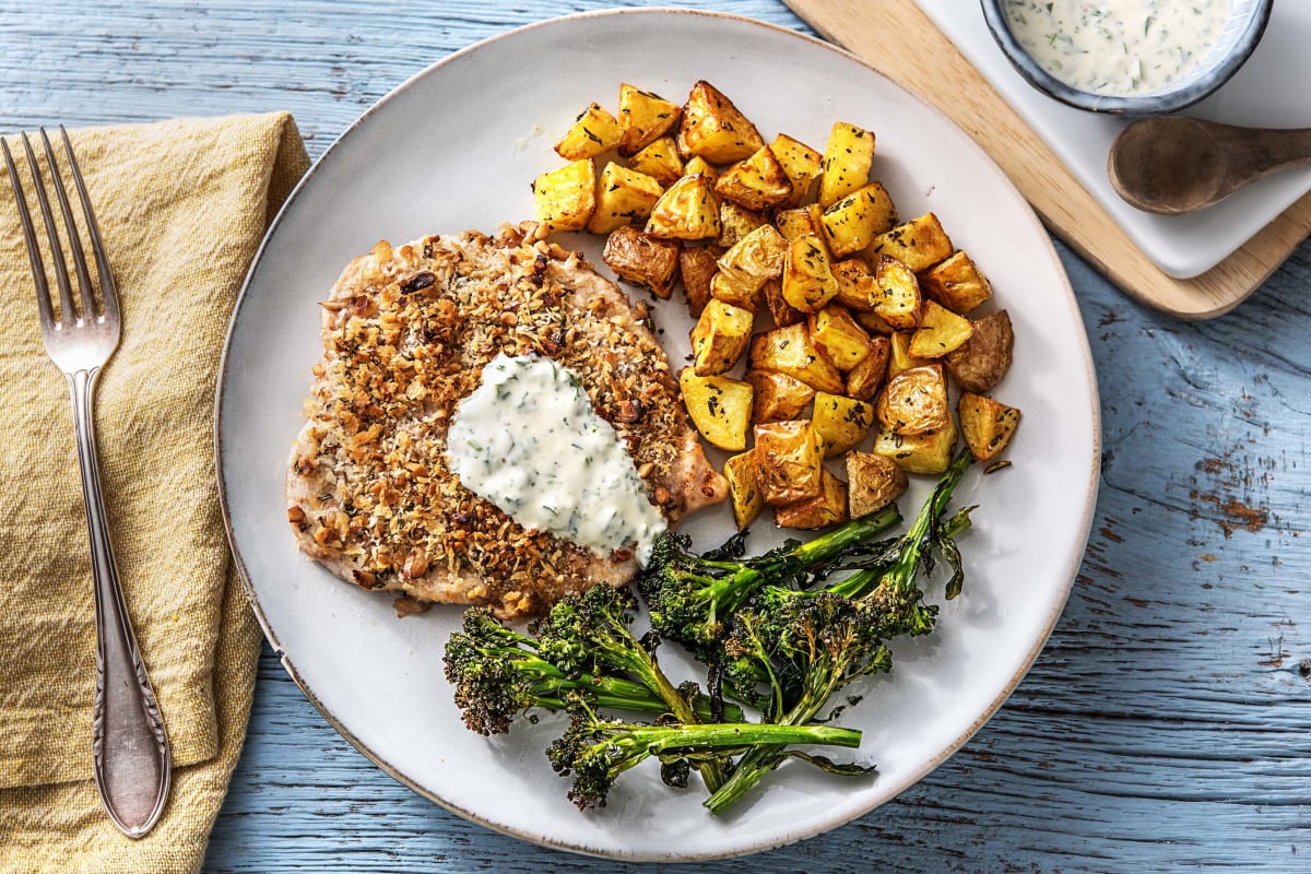 Nutty Crusted Chicken