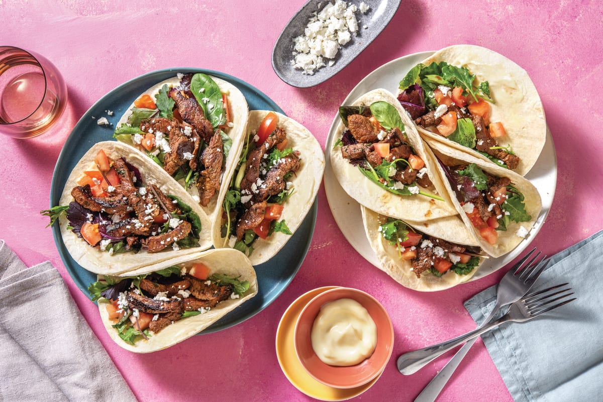 Honey & Thyme Beef Tacos