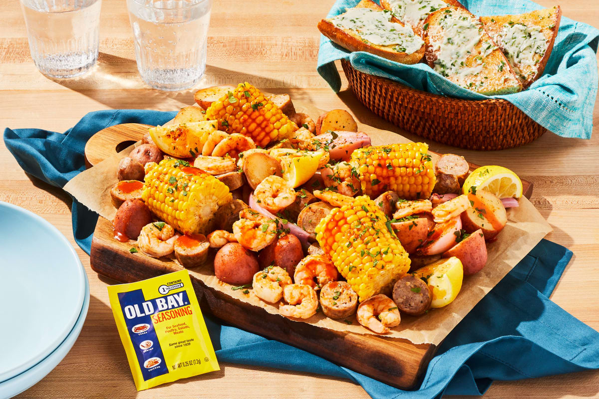 OLD BAY® Shrimp & Sausage Boil