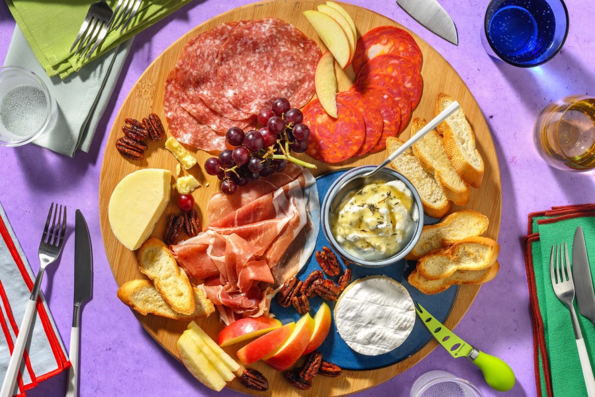 Summer Sunset Charcuterie Board