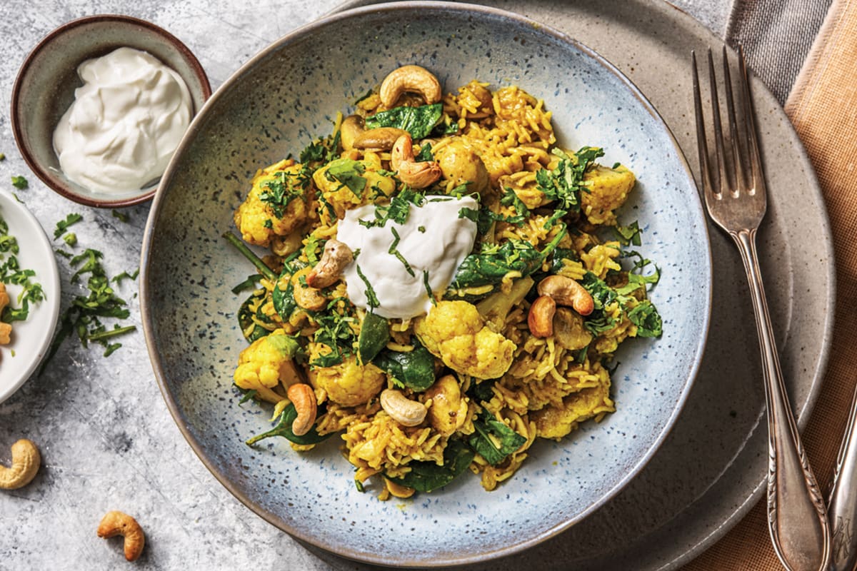 Fragrant One-Pan Veggie Biryani