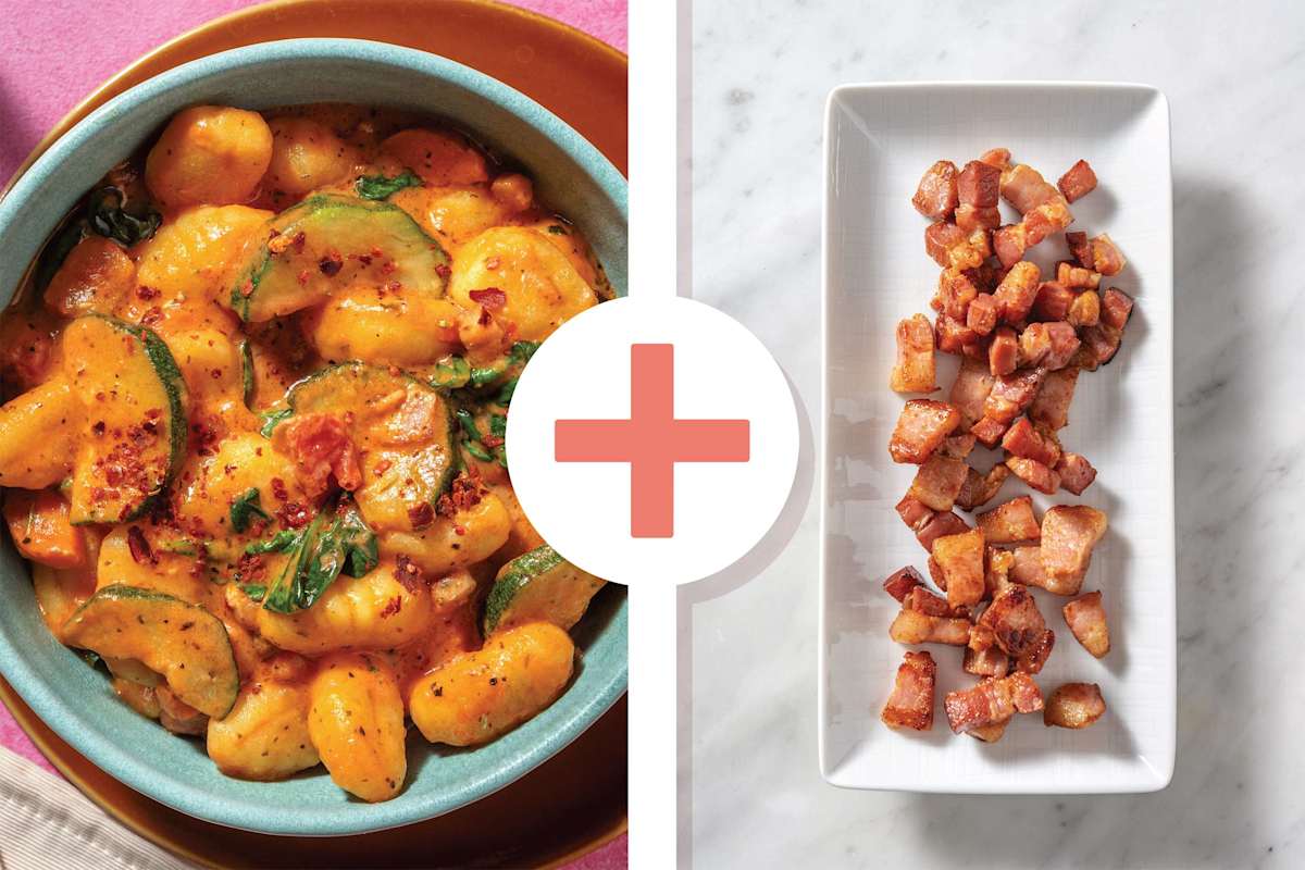 Creamy Bacon & Tomato Gnocchi Soup 
