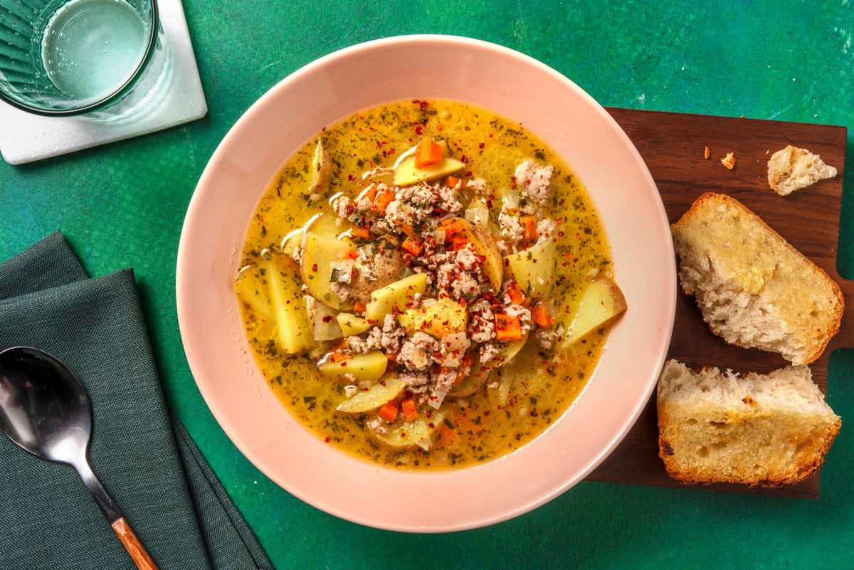 One-Pot Italian Beef Soup