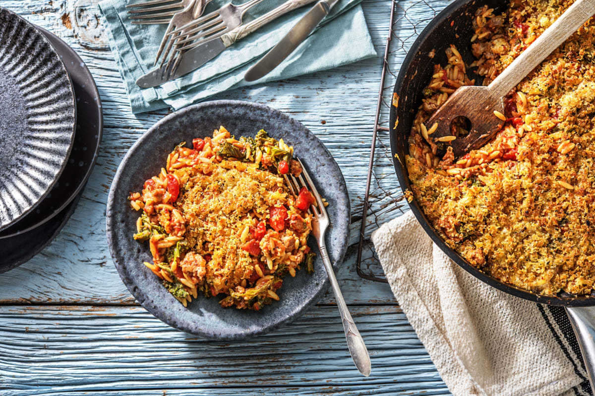 One-Pan Orzo Marinara