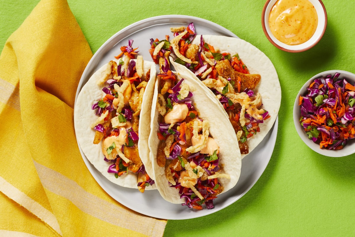 Chicken Stir-Fry Tacos