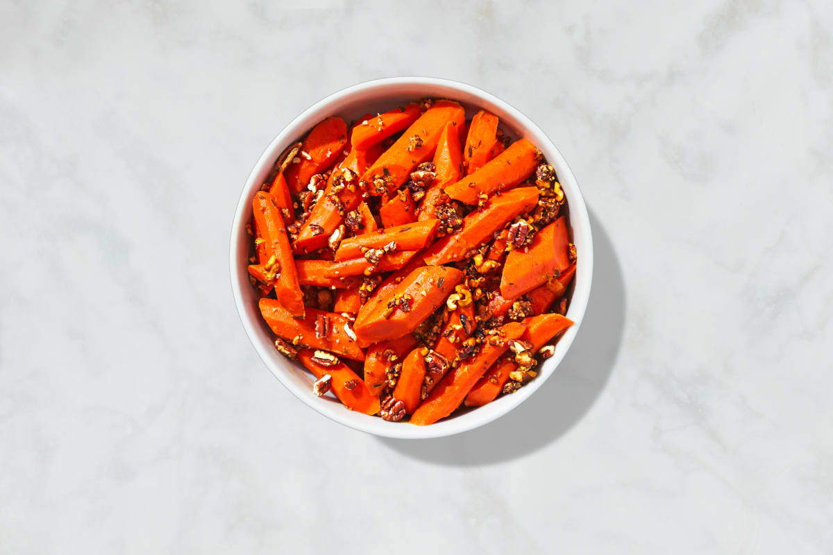 Orange & Ginger Glazed Carrots