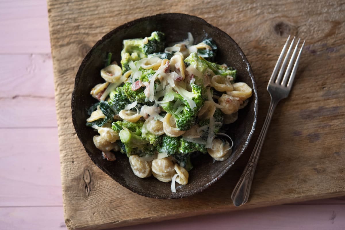 Orecchiette With Bacon And Broccoli Recipe | HelloFresh