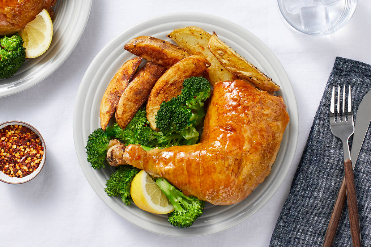 Chicken Legs with Apricot Jam Recipe HelloFresh