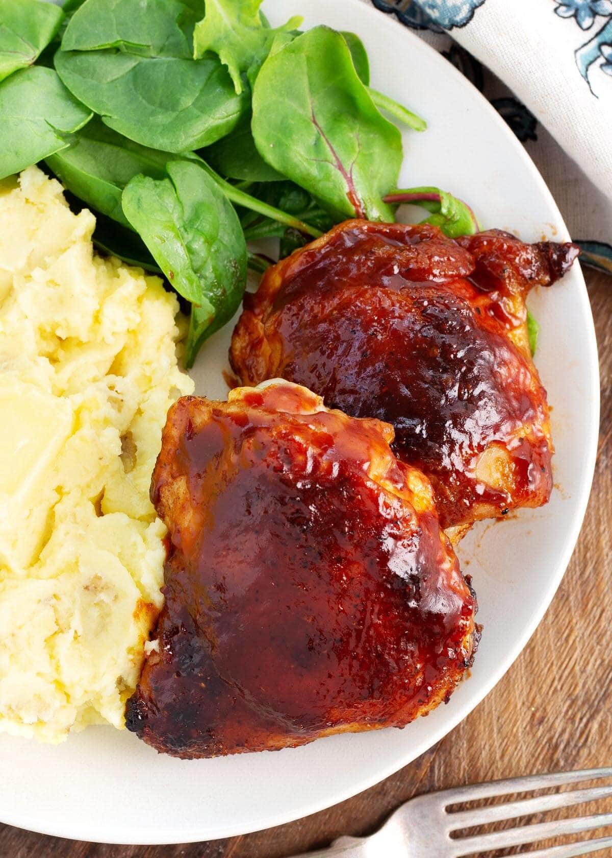 Baked Chipotle BBQ Chicken