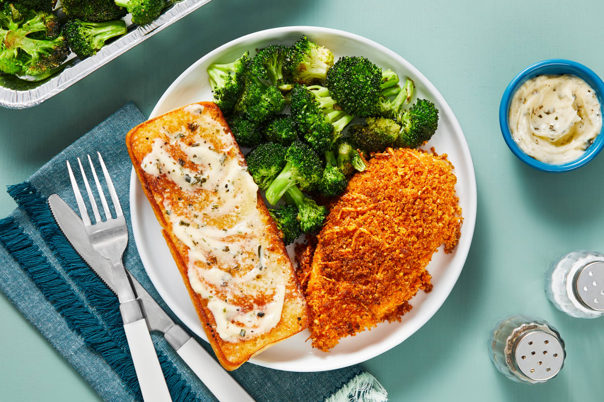 Oven-Baked Parmesan Chicken