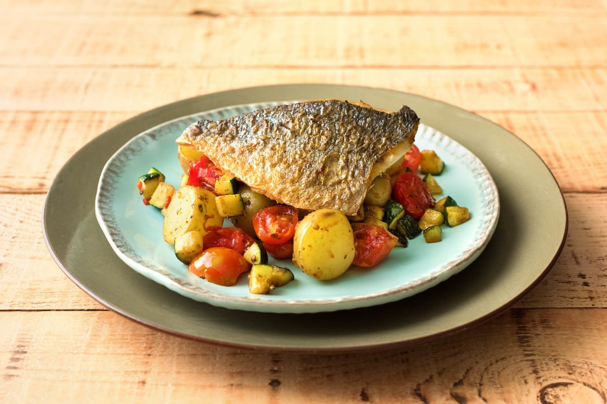 Oven-Baked Sea Bream