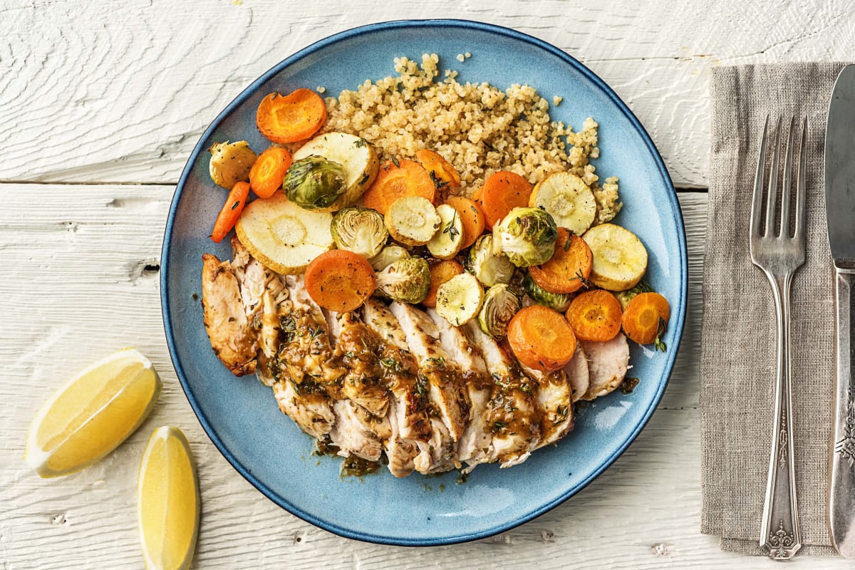 Oven-Roasted Lemon Chicken