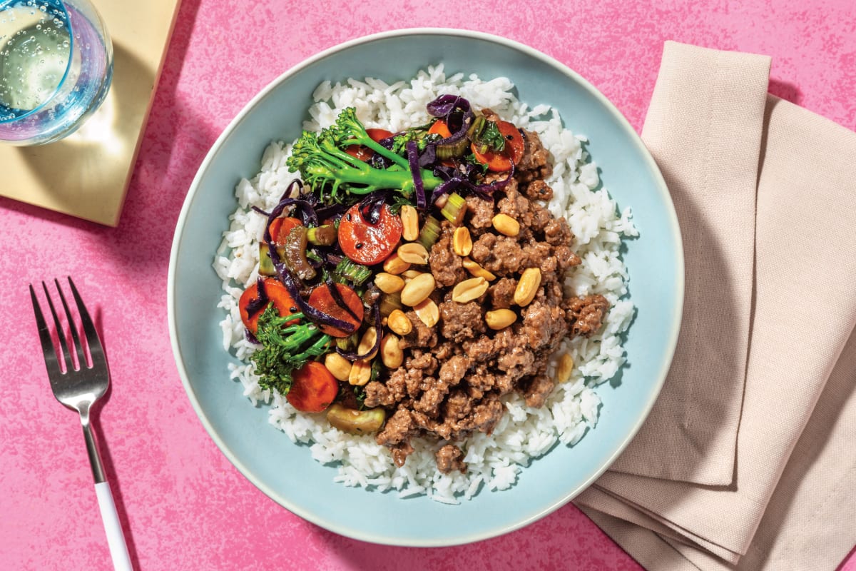 Quick Oyster Sauce Beef & Pork Stir-Fry