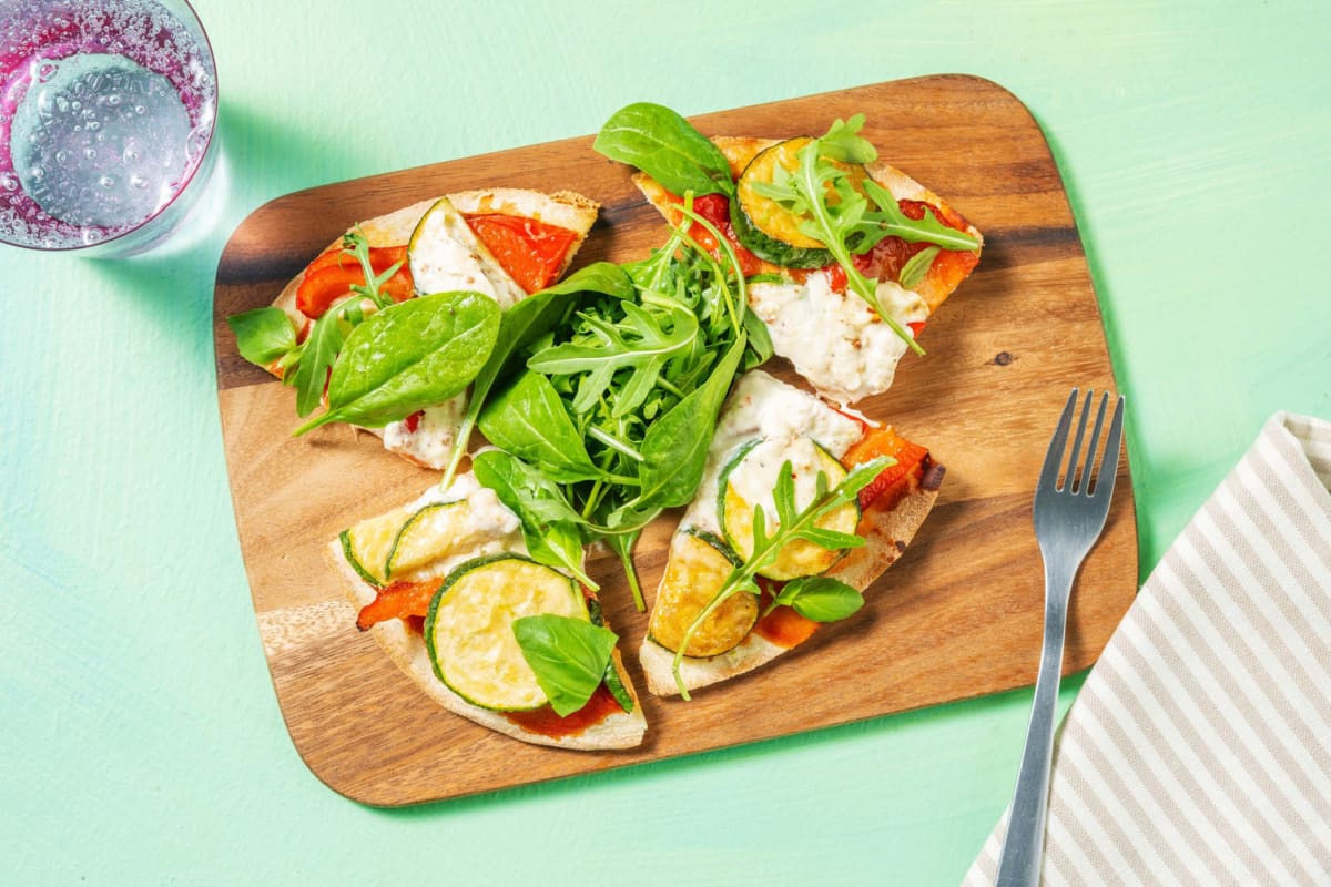 Veggie and Ricotta Flatbreads