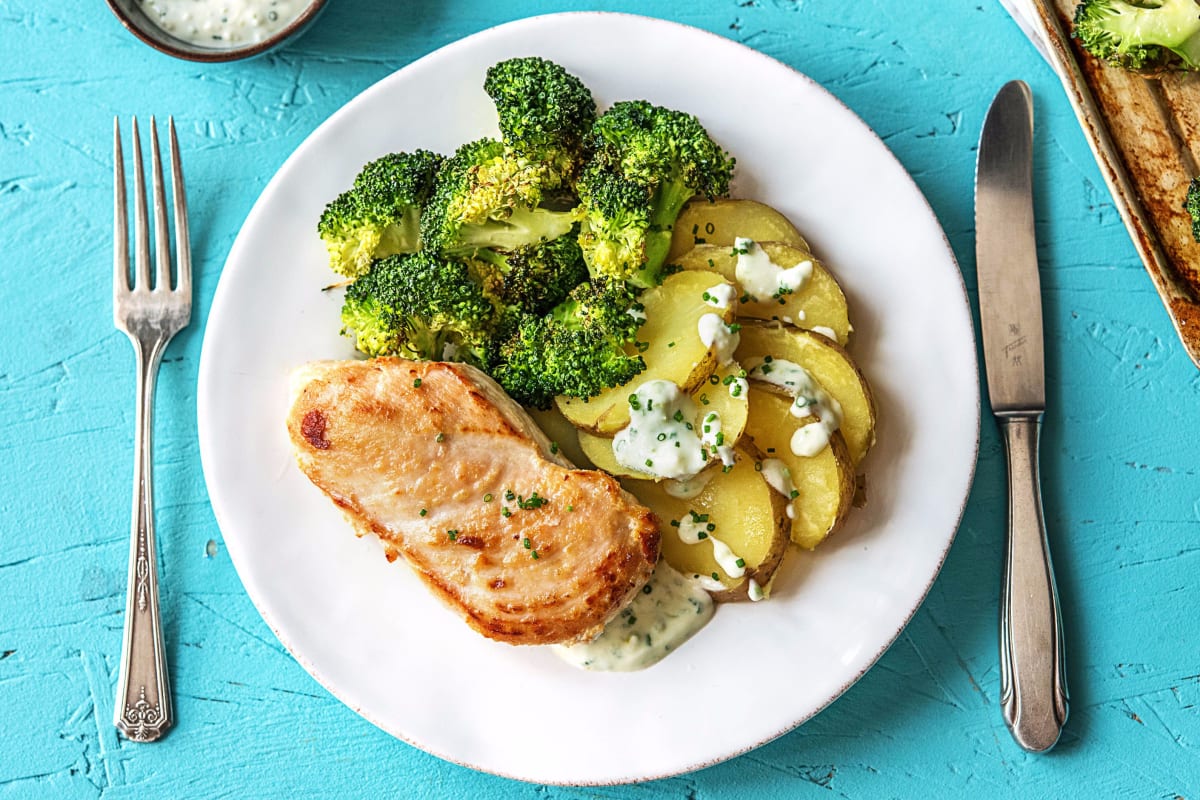 Pan-Seared Garlic Chicken