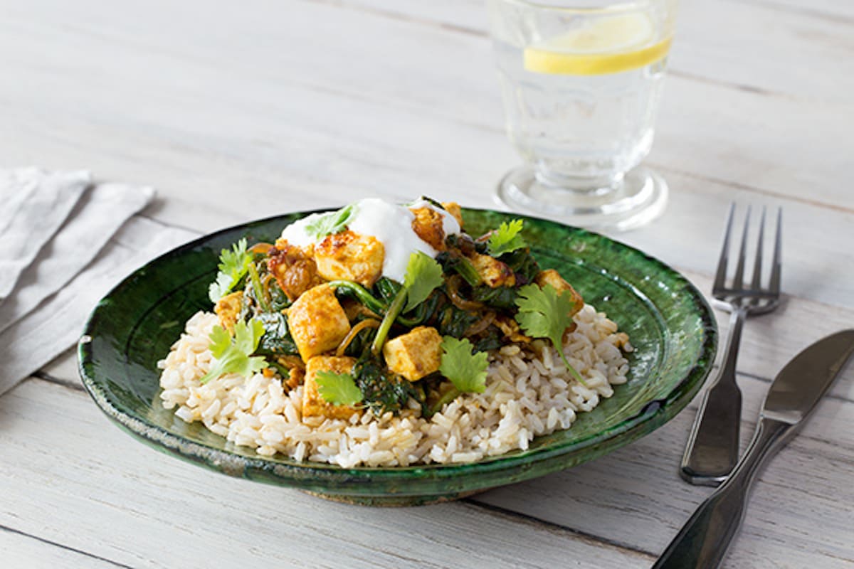 Paneer and Spinach Curry