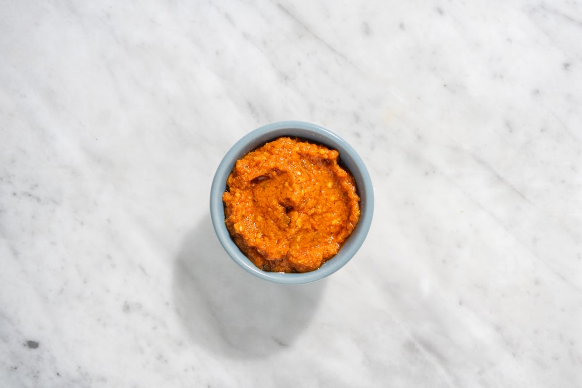 Pesto de poivrons rouges en extra