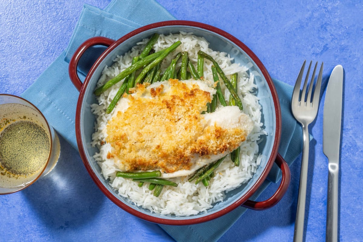 Parmesan-Crusted Baked Shrimp