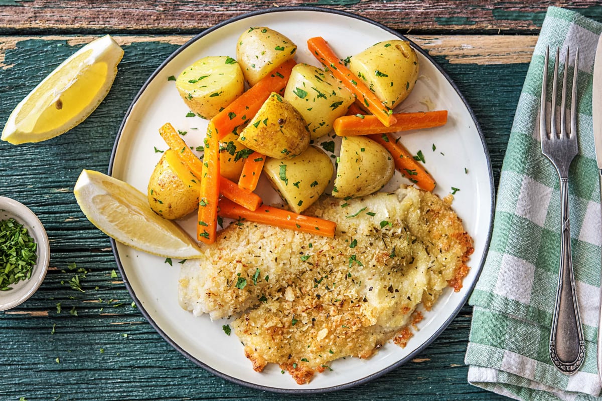 Parmesan-Crusted Fish