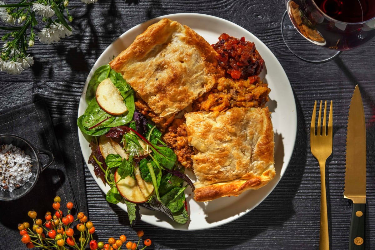 Tourtière-Inspired Bison Meat Pie