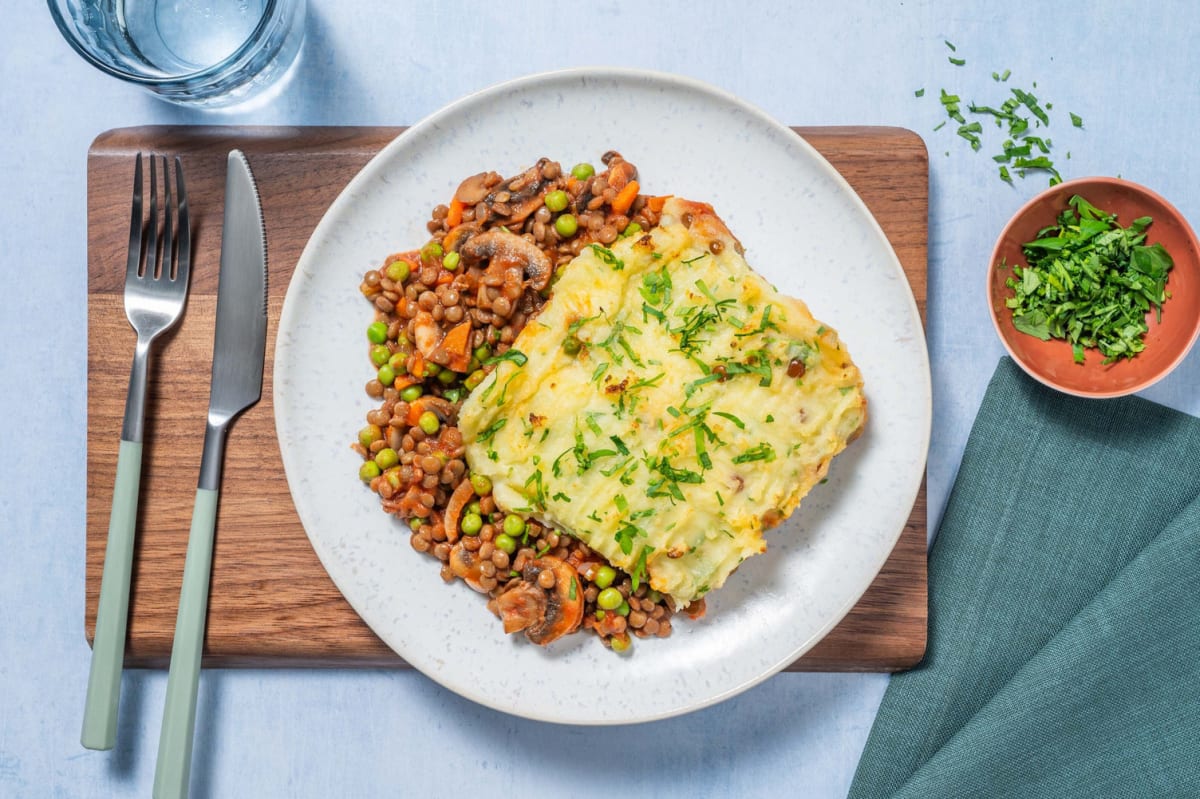 Pâté chinois aux lentilles