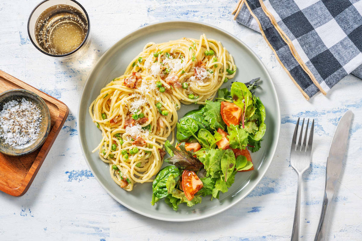 Bacon Alfredo Pasta Recipe HelloFresh