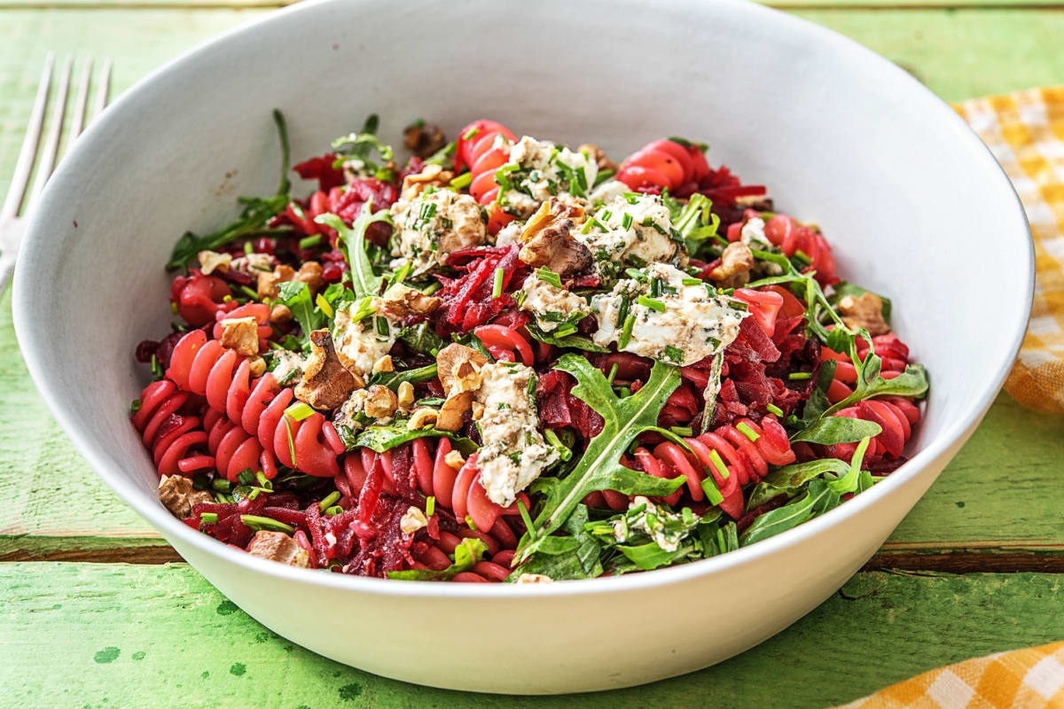 Summer Beet Pasta