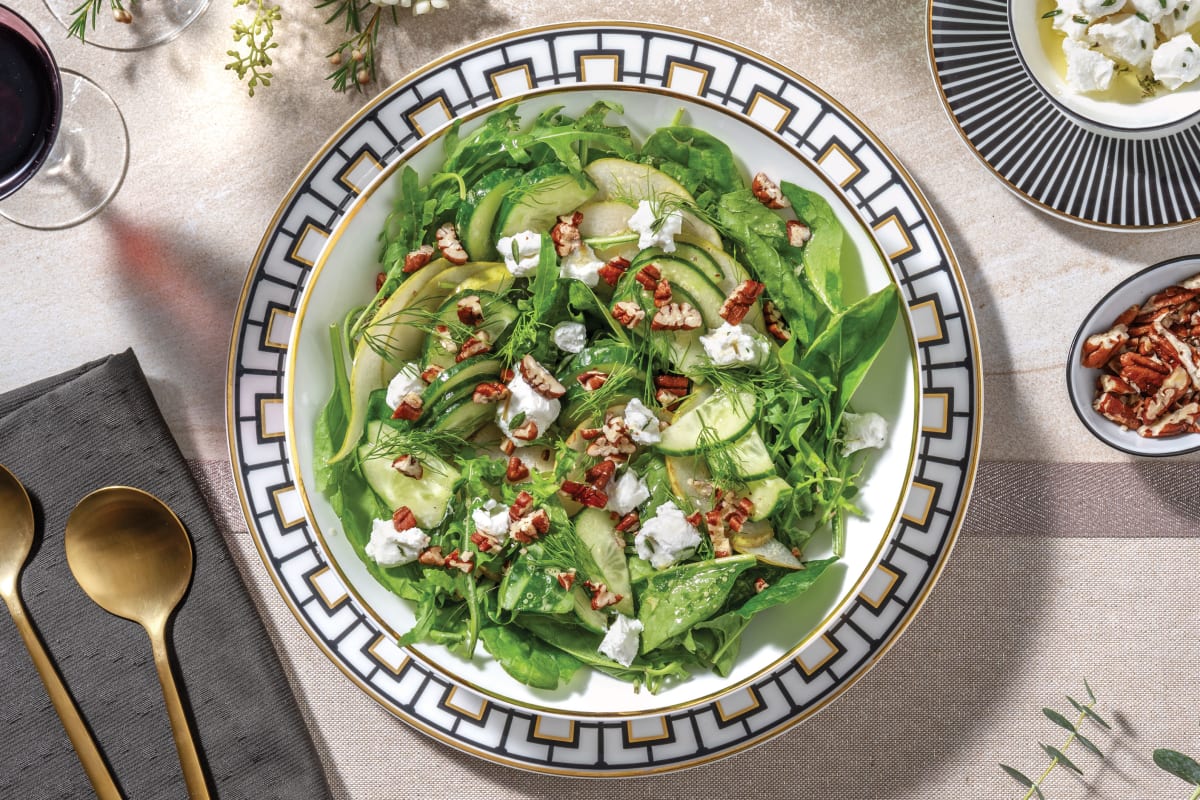 Pear & Pecan Green Salad