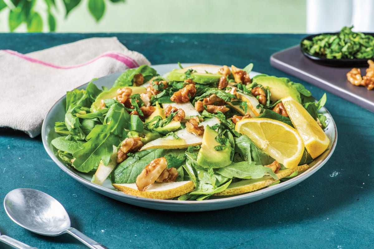 Pear, Rocket & Avocado Salad