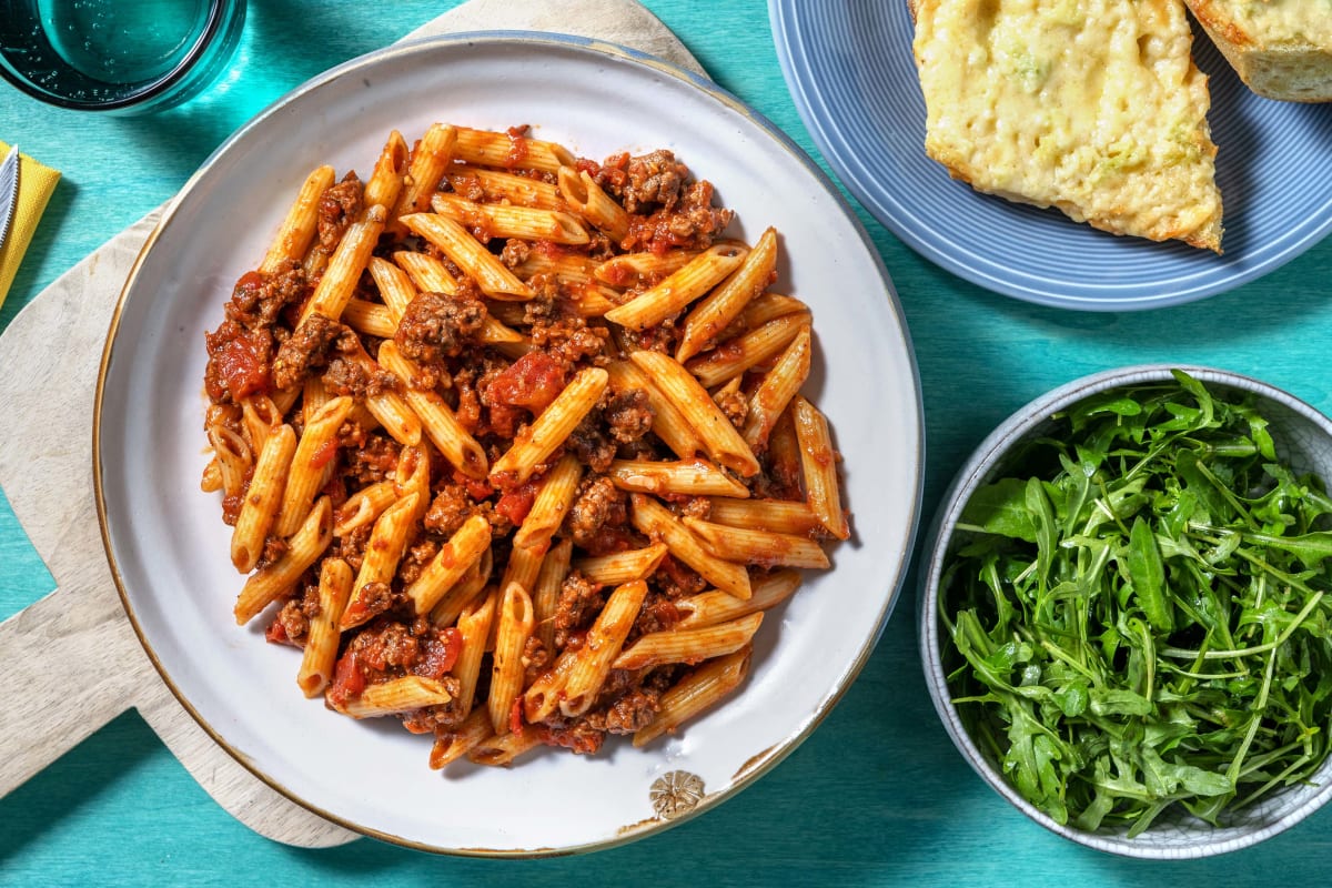 Penne Beef Ragu