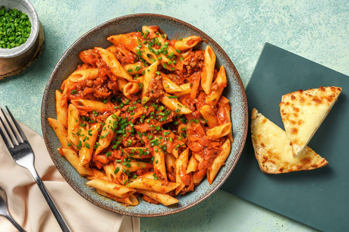 Penne Beef Ragu