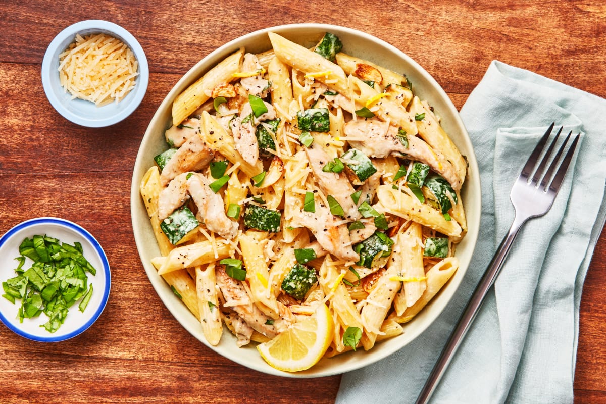 Penne Limone with Chicken