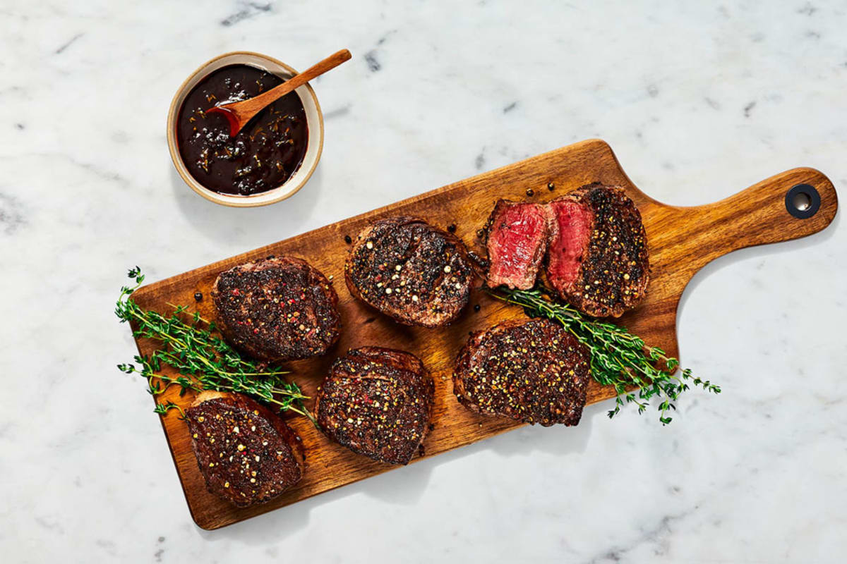 Peppercorn-Crusted Beef Tenderloin