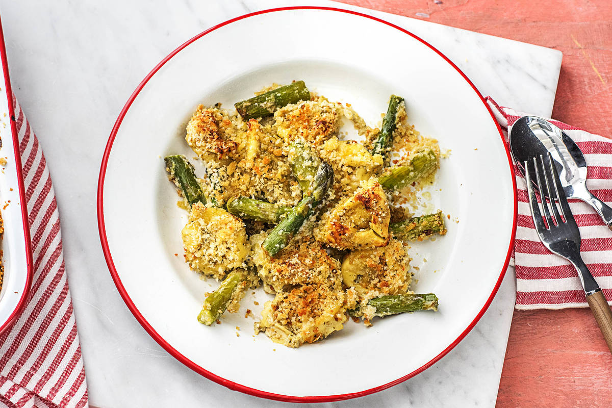 Pesto Tortelloni Bake Recipe HelloFresh