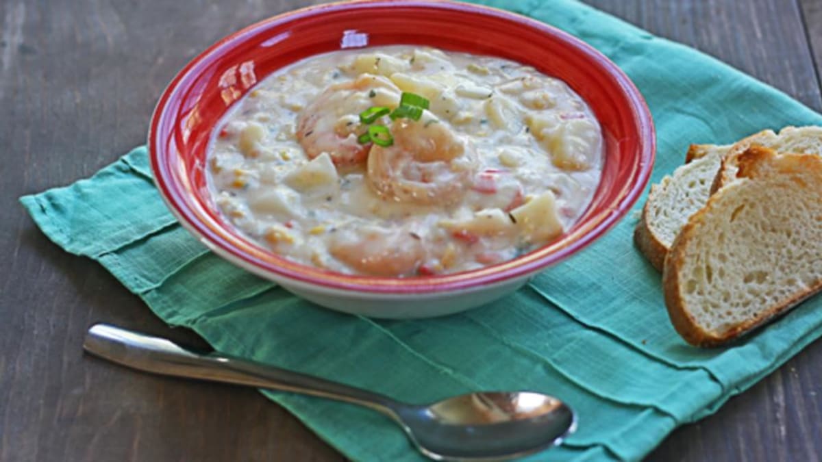 Smoky Shrimp Chowder