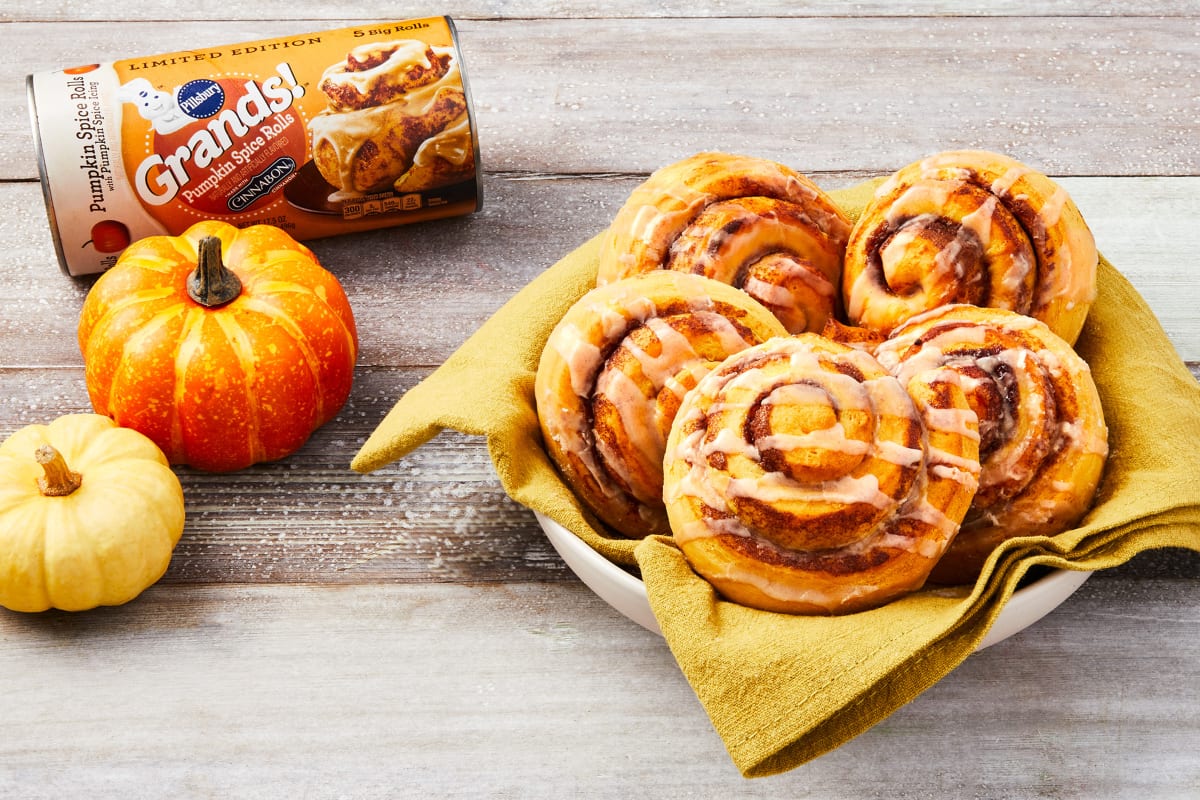 Pillsbury Grands! Pumpkin Spice Rolls