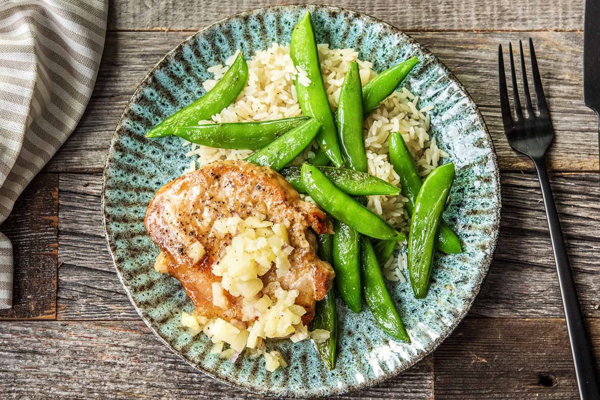 Pineapple Pork Chops