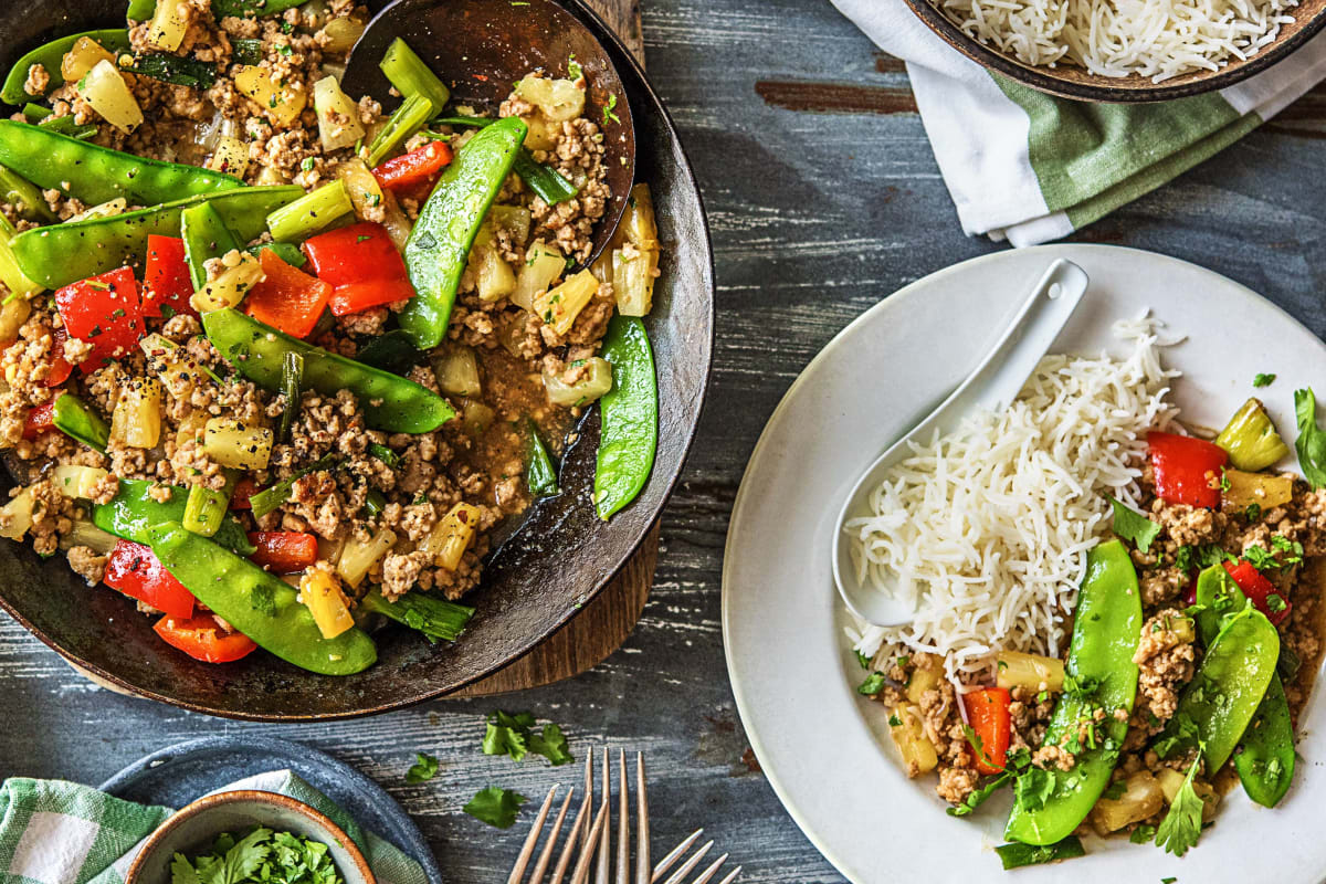 Pineapple Pork Stir-Fry