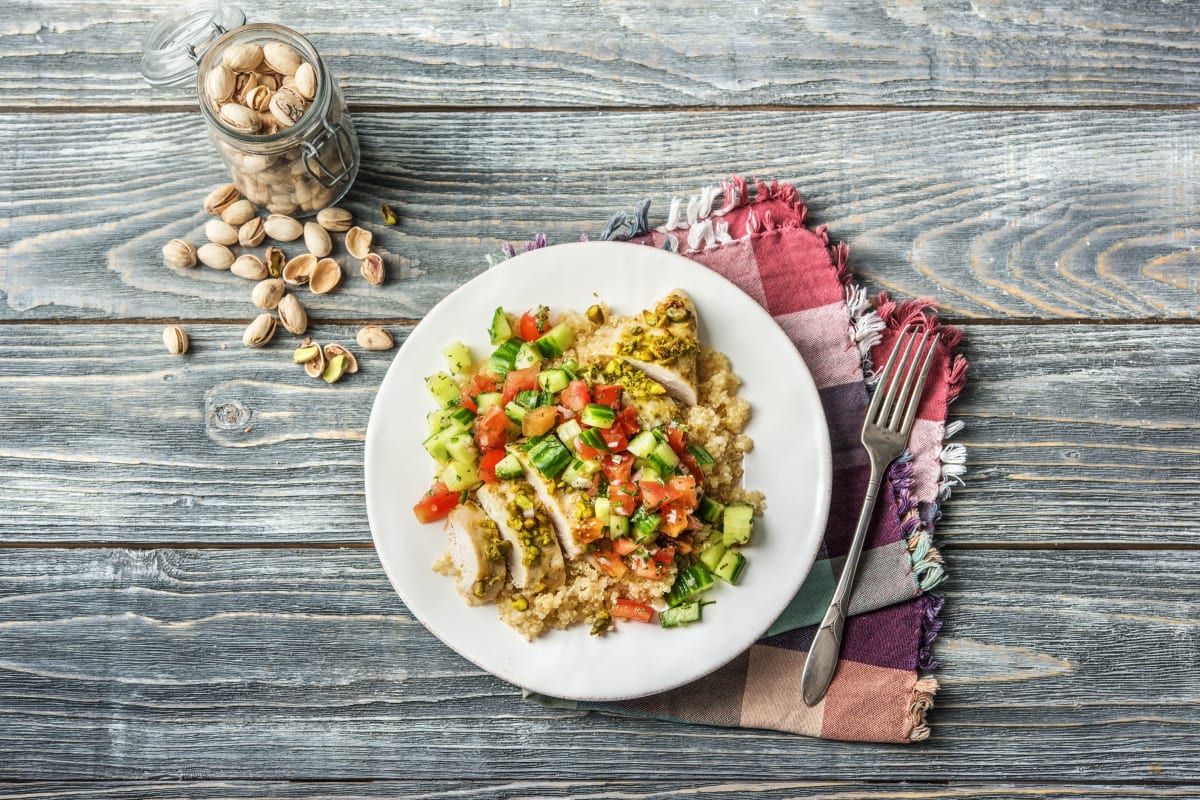 Pistachio-Crusted Chicken