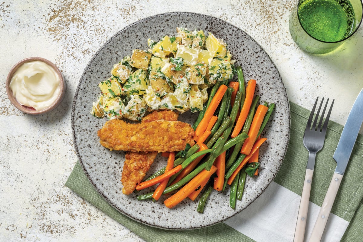 Plant-Based Crumbed Chick'n Tenders