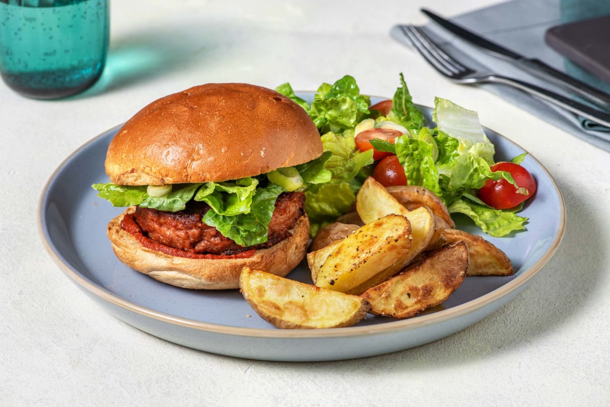 Plant Based Harissa Burger