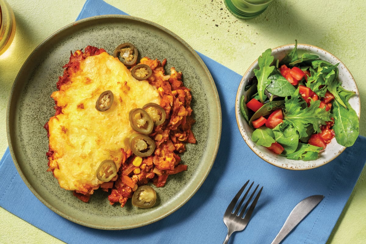 Plant-Based Mexican Shepherds Pie