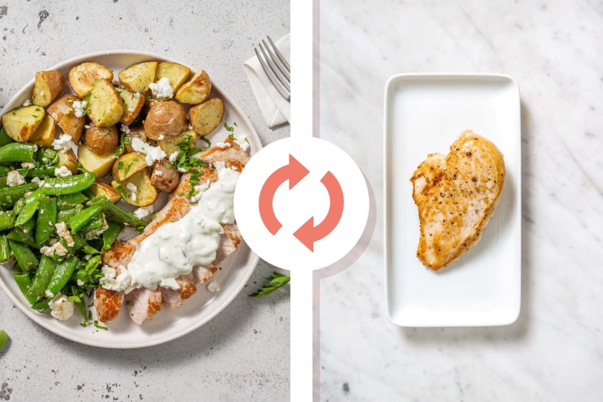 Calorie Smart Greek-Inspired Chicken Breasts