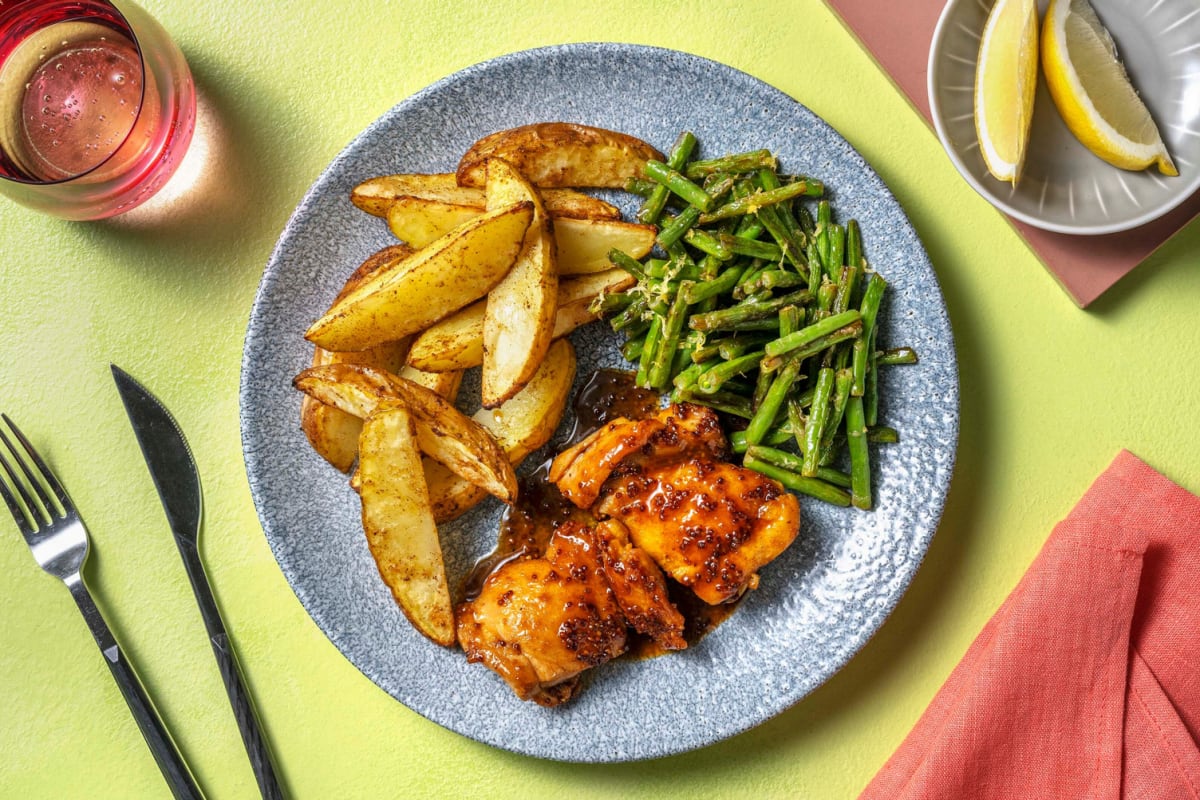 Maple-Mustard Glazed Chicken Breast