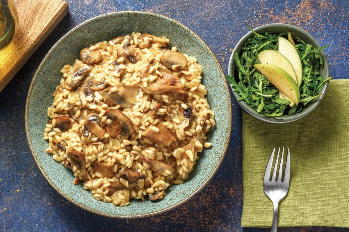 Baked Porcini Mushroom Risotto